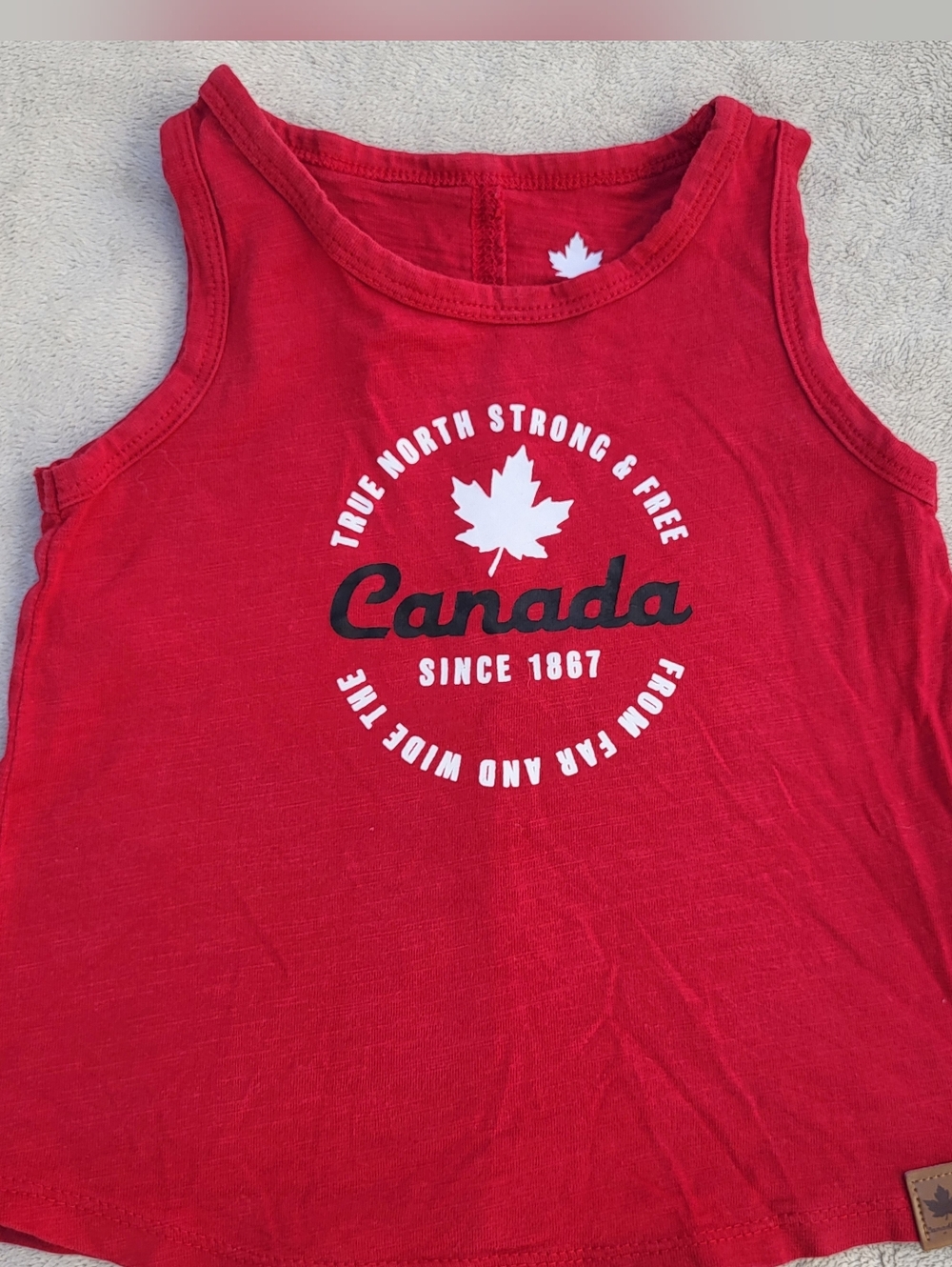 🚨3/$10 Canadiana Tank Top